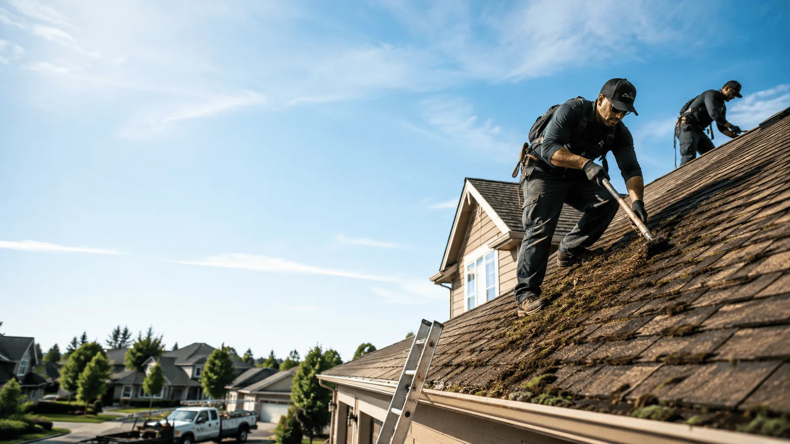 Roof Moss Removal in Pulaski, PA near me